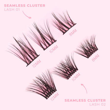 Seamless Cluster Lashes 01